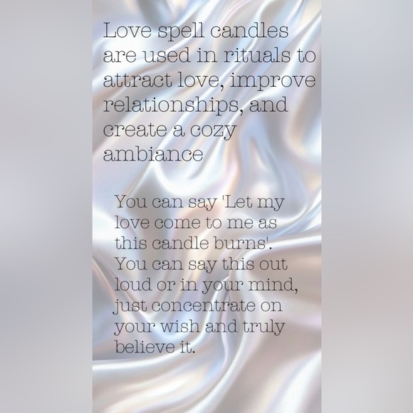 💕Love Spell Candle💕 - Picture 6 of 6